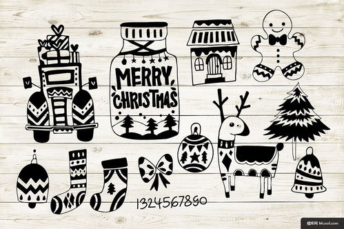 圣誕節與新年平面設計靈感 氣球與飾品矢量素材全攻略